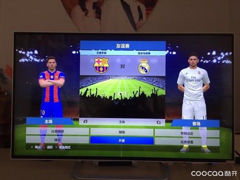 电视机如何玩实况足球[图1]