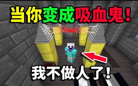 我的世界吸血鬼mod怎么吸血